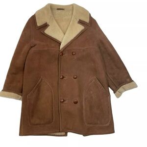 Amazing rare Abercrombie and fitch shearling coat